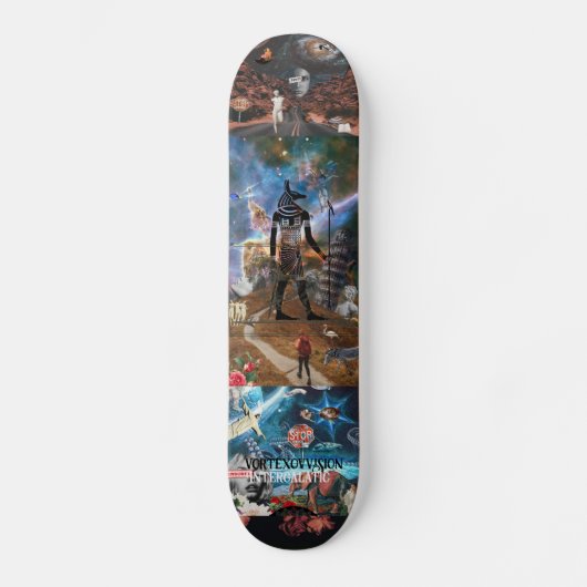 Skateboard Intergalactique/vortexovvision (Recto)