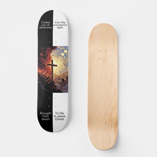 Skateboard Into His Light (Recto)