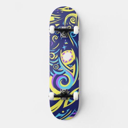 Skateboard Into the Vortex (Recto)