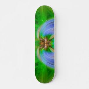 Skateboard Intricité verte