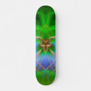 Skateboard Intricité verte