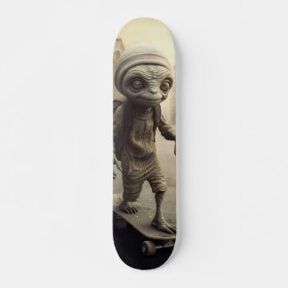 Skateboard Invasion Alien sur roues