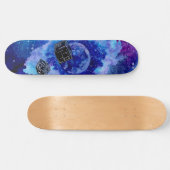 Skateboard Invasion de cubes spatiaux (Horz)
