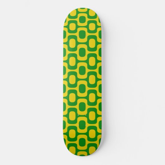 Skateboard Ipanema Sidewalk Pattern, Beach Pattern, Brazil (Recto)
