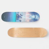 Skateboard Iridescent Crystal Island Energy Station Jelly UFO (Horz)