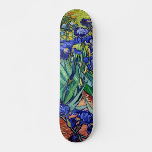 Skateboard Irises par Vincent van Gogh (Devant)