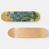 Skateboard Irises - Vincent van Gogh Art (Horz)