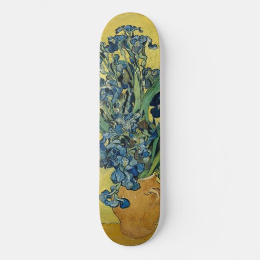 Skateboard Irises - Vincent van Gogh Art (Recto)