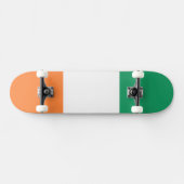 Skateboard Irlande National Flag, standard irlandais, bannièr (Horz)