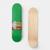 skateboard "IRON LION" (Recto)