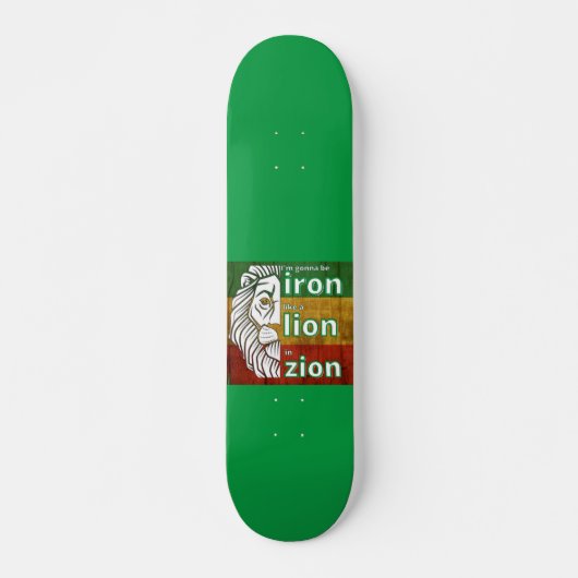 skateboard "IRON LION" (Devant)