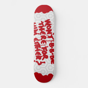 Skateboard IT Chapitre 2 Pennywise devis deck