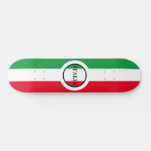 Skateboard Italie Drapeau italien Rouge Blanc Vert Italia (Horz)