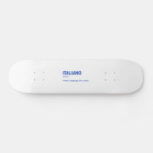 SKATEBOARD ITALIEN (Horz)