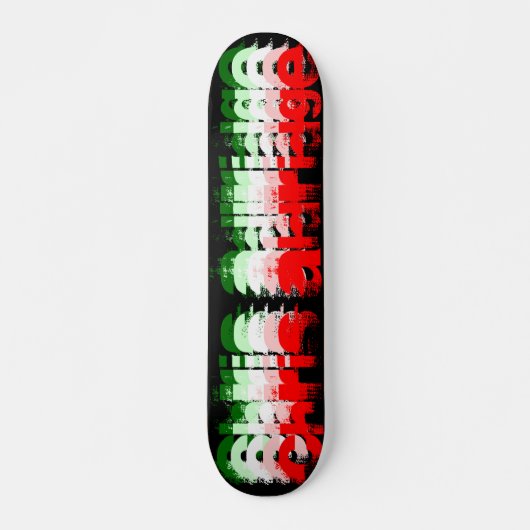 Skateboard Italien Chris ADLRIDGE, (Devant)