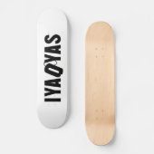SKATEBOARD IYAOYAS (Recto)