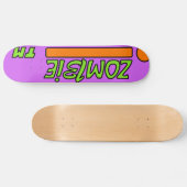 Skateboard iZOMBiE graphique TM de plate-forme de panneau de (Horz)