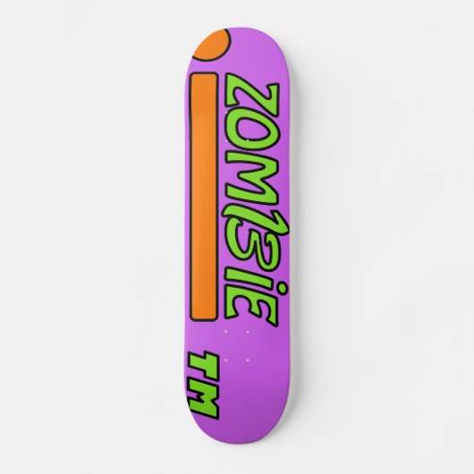 Skateboard iZOMBiE graphique TM de plate-forme de panneau de (Recto)