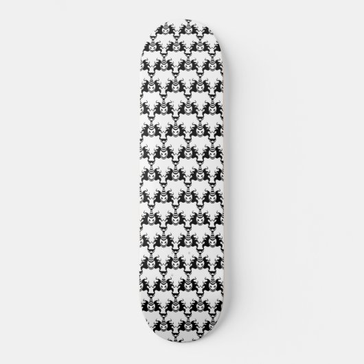 Skateboard Jack in the Box Interlocking Motif (Recto)
