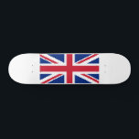 Skateboard Jack Pixel Union 8 bits<br><div class="desc">Union Pixel Jack UK Flag Vintage 8 bits Pixel Art. Globe Trotters se spécialise dans l'imagerie idiosyncratique du monde entier. Vous y trouverez des Cartes de Voeux,  Cartes Postales,  Posters,  Mousepads et plus encore.</div>
