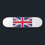 Skateboard Jack Pixel Union 8 bits<br><div class="desc">Union Pixel Jack UK Flag Vintage 8 bits Pixel Art. Globe Trotters se spécialise dans l'imagerie idiosyncratique du monde entier. Vous y trouverez des Cartes de Voeux,  Cartes Postales,  Posters,  Mousepads et plus encore.</div>