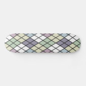Skateboard Jacquard des diamants Pastel (Horz)