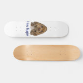 Skateboard J'adore les chiots (Horz)
