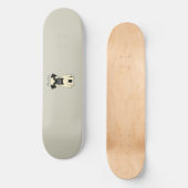 Skateboard J'adore mon Pug (Recto)