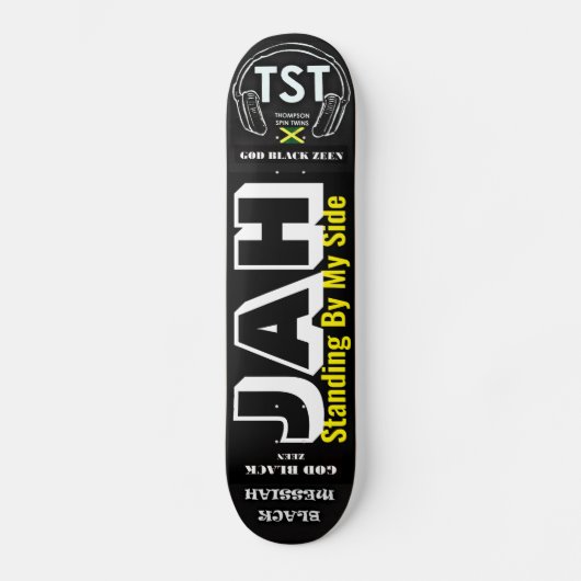 Skateboard JAH HÉBERGEANT MON CÔTÉ Patinage (Recto)