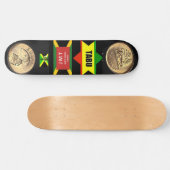 Skateboard JAH RASTA Planche à roulettes (Horz)