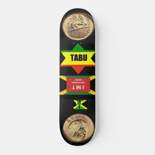 Skateboard JAH RASTA Planche à roulettes (Recto)