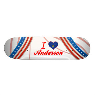 Skateboard J'aime Anderson, le Wisconsin