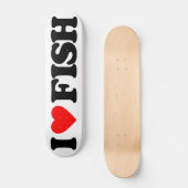 SKATEBOARD J'AIME DES POISSONS (Recto)