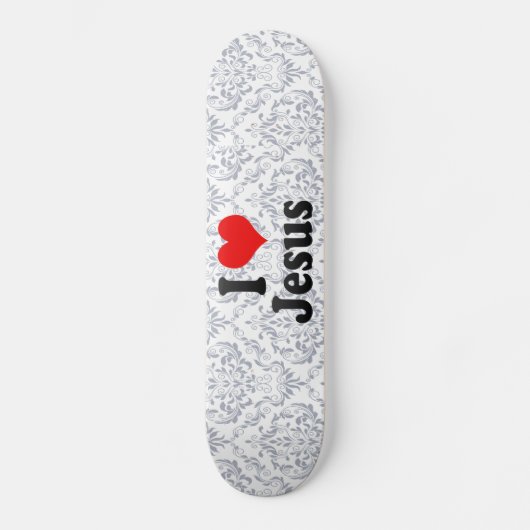 Skateboard J'aime Jésus (Recto)