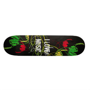 Skateboard J'aime la planche à roulettes 2 (SK1632) de