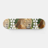 Skateboard J'aime la planche à roulettes de lions (Horz)