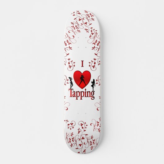 Skateboard J'aime le claquettes (Devant)