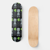 Skateboard J'aime les robots (Recto)