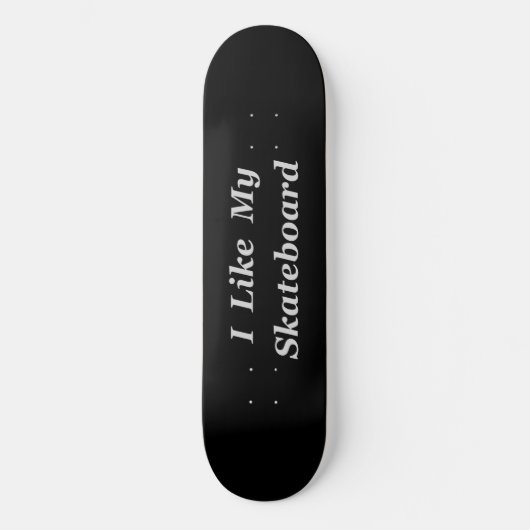 Skateboard J'Aime Mon (Recto)