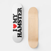 SKATEBOARD J'AIME MON HAMSTER (Recto)