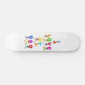 Skateboard J'aime mon papa (Horz)
