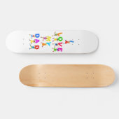 Skateboard J'aime mon papa (Horz)