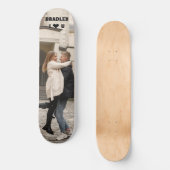 Skateboard J'Aime Que Vous Ajoutez Votre Propre Photo Nom Per (Recto)