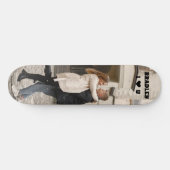 Skateboard J'Aime Que Vous Ajoutez Votre Propre Photo Nom Per (Horz)