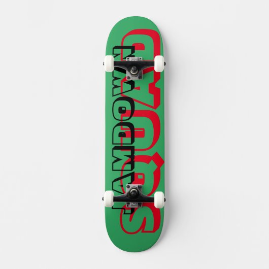 SKATEBOARD JAM DOWN SQUAD / JMT SKATEBOARDS (Recto)