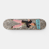 Skateboard James Intveld Rockabilly Leopard (Horz)