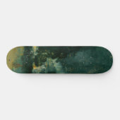 Skateboard James Whistler - Nocturne en noir et or (Horz)