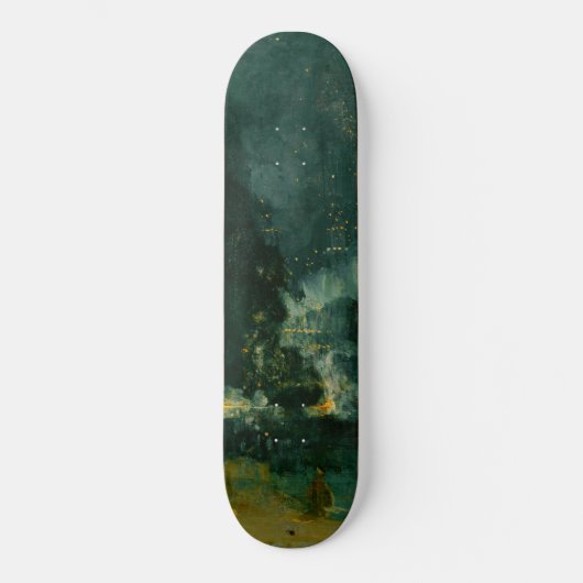 Skateboard James Whistler - Nocturne en noir et or (Recto)
