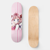 Skateboard japonais anime (Recto)