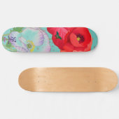 Skateboard JAPONAIS FLEURS STARS KANJI LIVE (Horz)